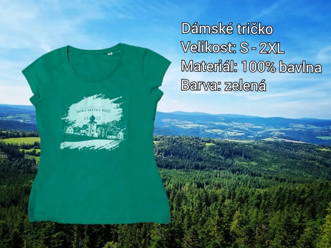 Dámské tričko: 430,- Kč
